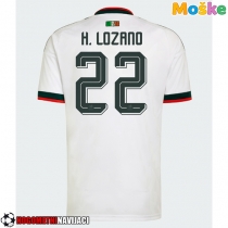 Moške Nogometnih dresov Mehika Hirving Lozano #22 Gostujoči SP 2026 Kratki rokavi